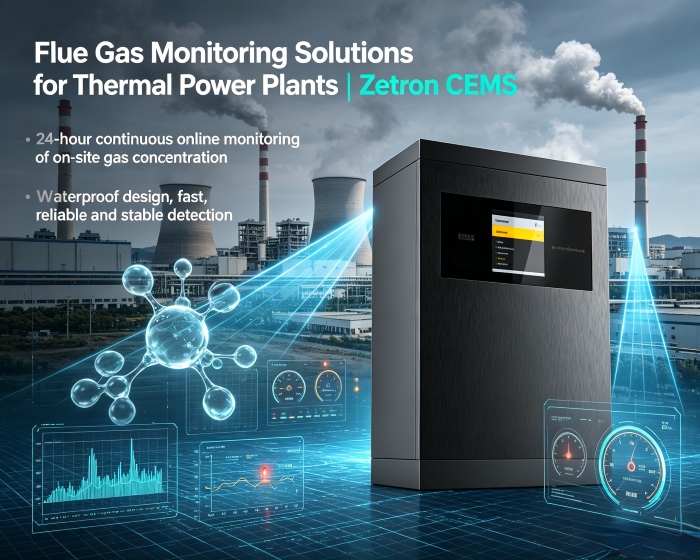 थर्मल पॉवर प्लांट्ससाठी फ्लू गॅस मॉनिटरिंग सोल्यूशन्स | Zetron CEMS प्रोसेस मॉनिटरिंग पासून ते एंड-ऑफ-पाइप उत्सर्जन अनुपालनापर्यंत